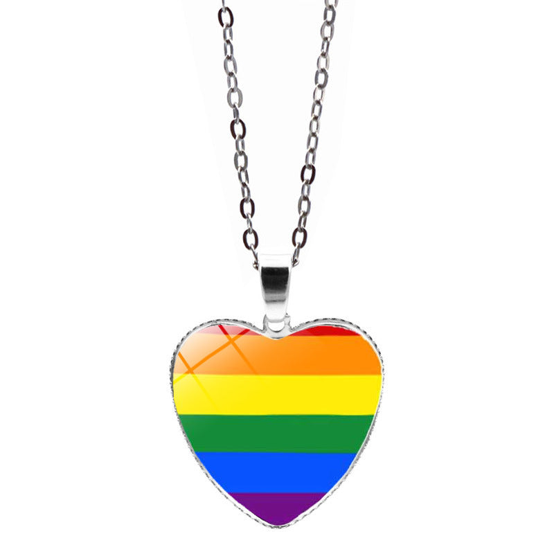 Love pendant sweater chain