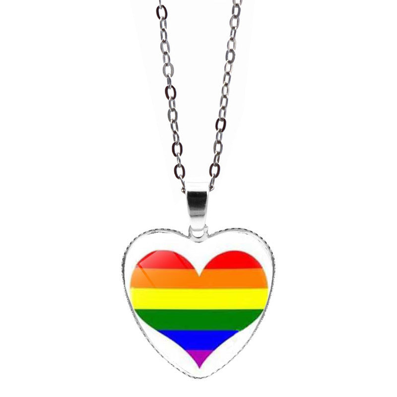 Love pendant sweater chain